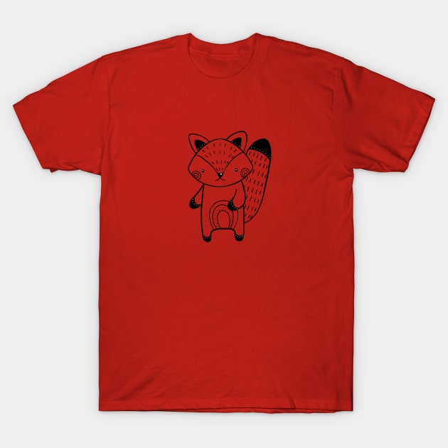 Fox character T-Shirt by chapter2